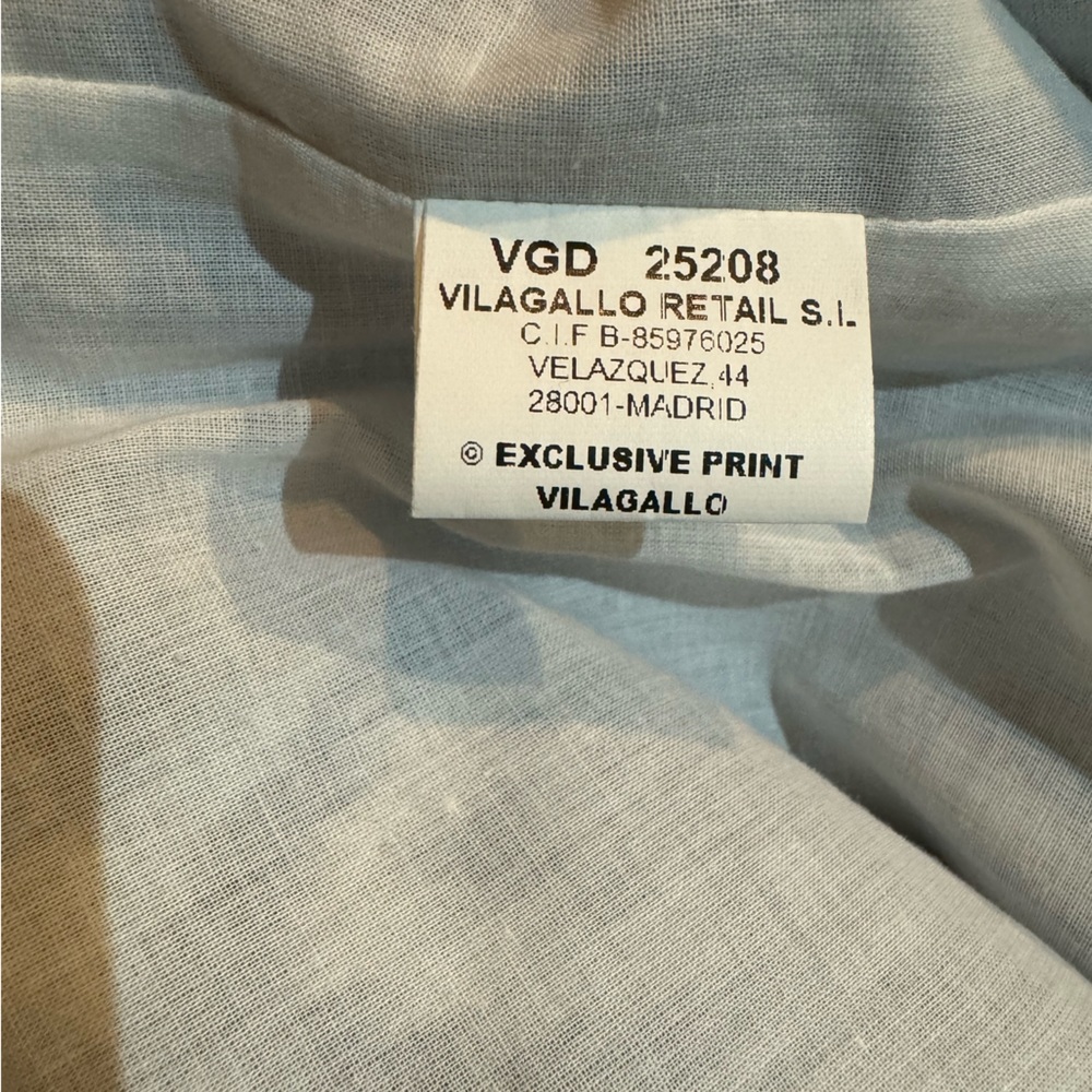 NWT Vilagallo Women’s Boutique Sleeveless Dress Blue/White  Europe Size 44 US M - Picture 8 of 10